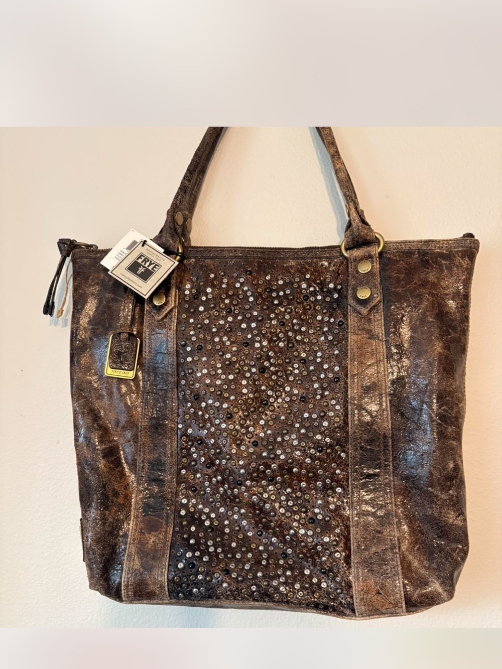 NWT Frye Studded Deborah bag 🤎